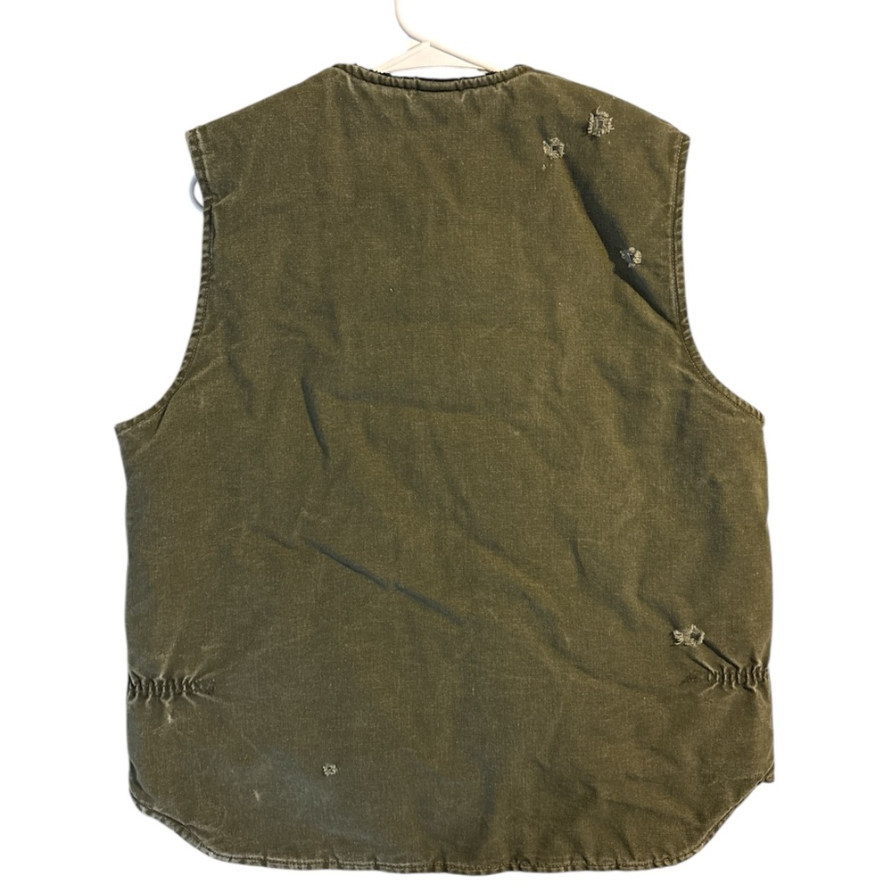 Carhartt Dark Green Work Vest - Picture 2 of 4